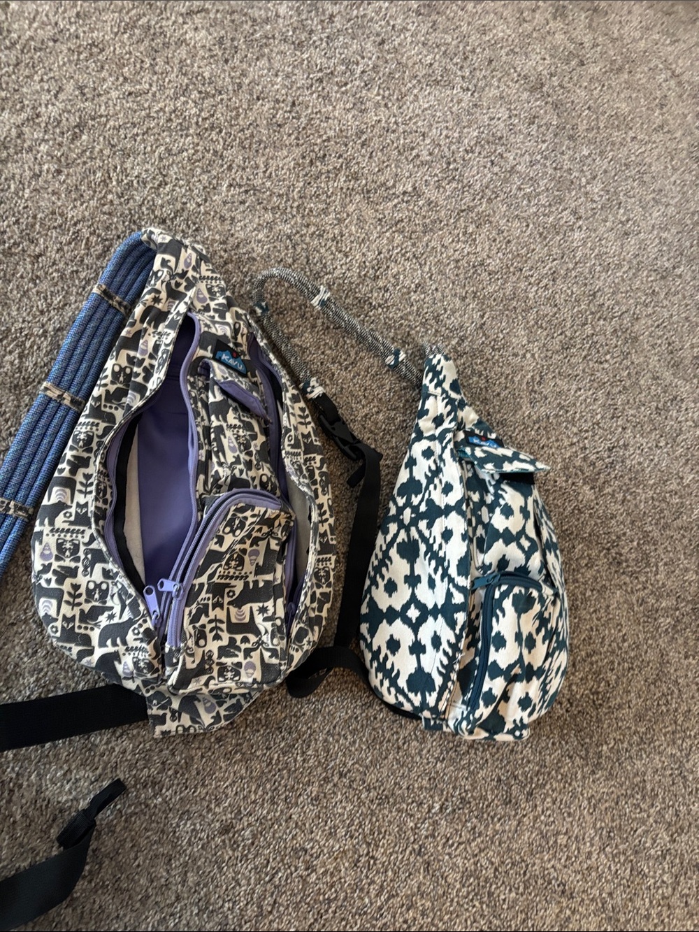 KAVU mini and large bags